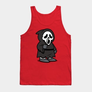 Funny Cute Ralph Slasher Movie Ghost Tv Cartoon Parody Tank Top